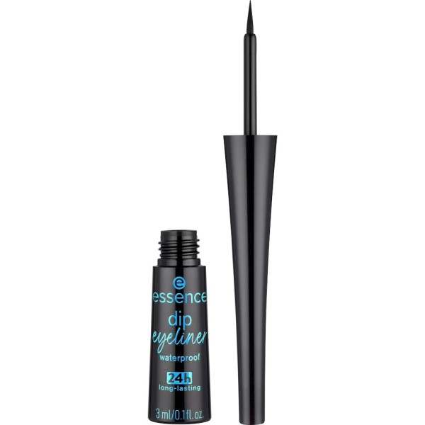 essence - Eyeliner - Dip Eyeliner Waterproof 24H Long-Lasting 01 - black