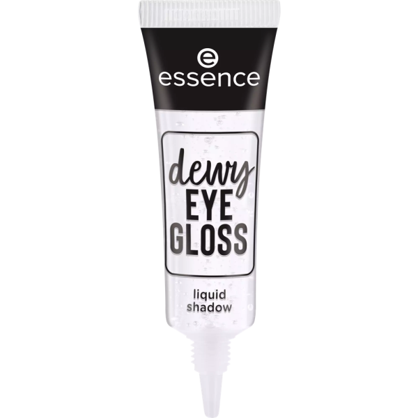 essence - Flüssiger Lischatten - Dewy Eye Gloss Liquid Shadow 01 Crystal Clear