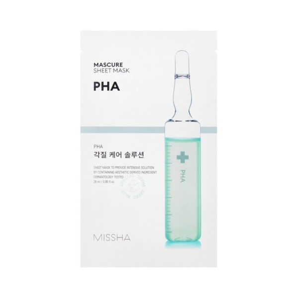 MISSHA - Gesichtsmaske - Mascure Peeling Solution Sheet Mask - Pha