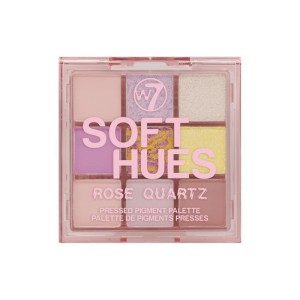 W7 - Lidschattenpalette - SOFT HUES Pressed Pigment Palette - Rose Quartz