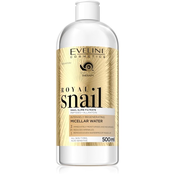 Eveline Cosmetics - Mizellenwasser - Royal Snail 3In1 Micellar Water