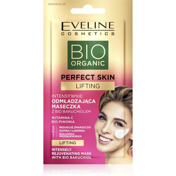 Eveline Cosmetics - Bio Organic - Perfect Skin Intensive Rejuvenating Mask - Organic Bakuchiol