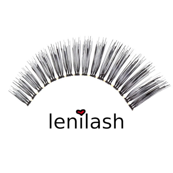 lenilash - Ciglia finte - capelli umani - 146