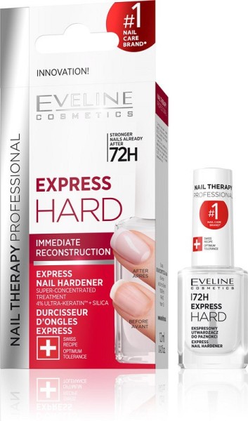 Eveline Cosmetics - Nail Therapy Professional Express Hard Immediate Reconstruction 12Ml