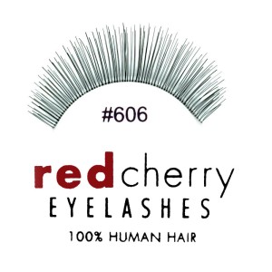 Red Cherry - False Eyelashes No. 606 Annabelle - Human Hair