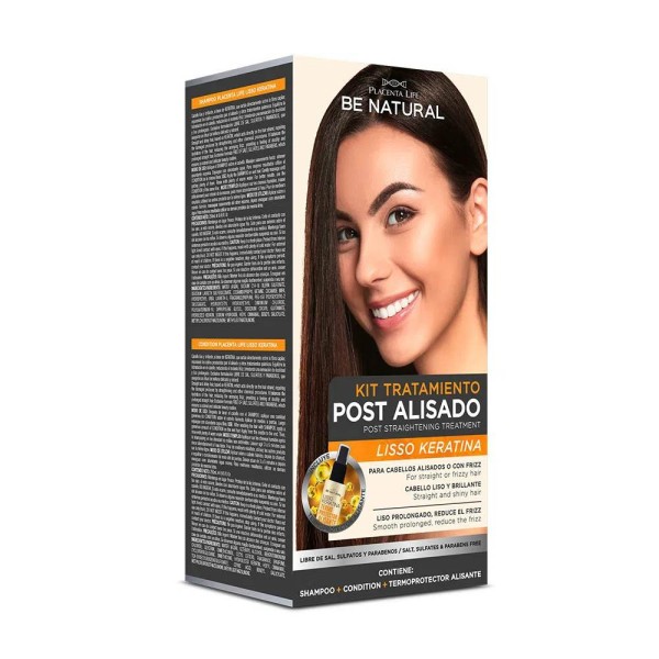 Be Natural - Hair Care Set - Lisso Keratina Post Straightening Kit