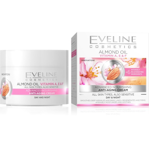 Eveline Cosmetics - Gesichtscreme - Almond Oil Anti-Aging Day & Night Cream