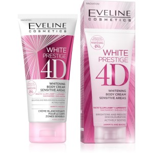 Eveline Cosmetics - Bodylotion - White Prestige 4D aufhellende Körpercreme für sensible Haut