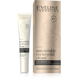 Eveline Cosmetics - Augencreme - Organic Gold Anti-Wrinkle Eye & Eyelid Cream with Organic Cica