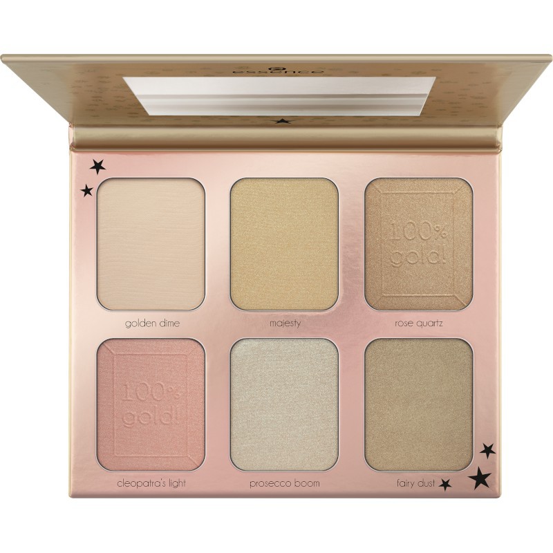 essence Highlighterpalette you are gold highlighter palette