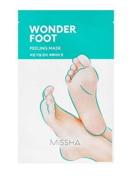 MISSHA - maschera per i piedi - Wonder Foot Peeling Mask