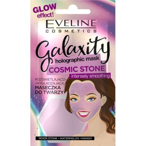 Eveline Cosmetics - maschera per la cura - Galaxity Holographic Mask Cosmetic Stone