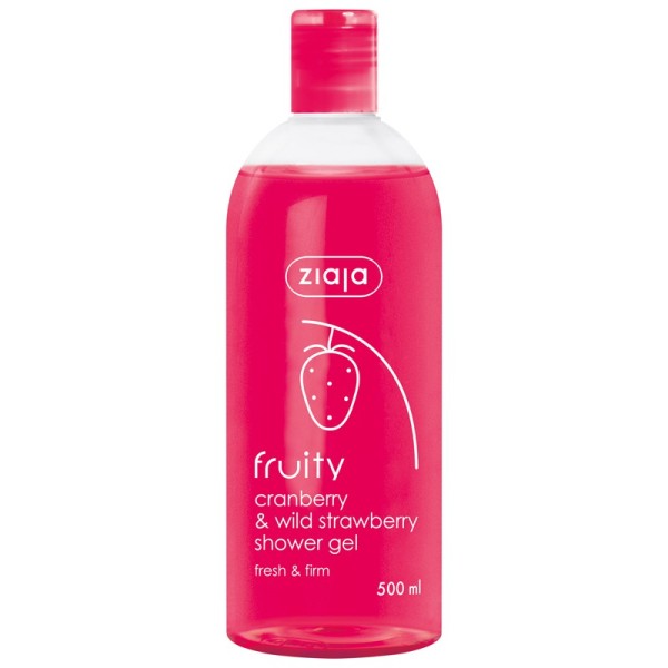 Ziaja - Hautpflege - Fruity Cranberry & Strawberry Shower Gel