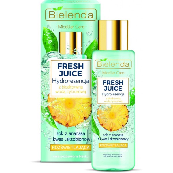 Bielenda - Serum - Fresh Juice Brightening Hydro-Essence With Bioactive Citrus Water Pineapple Juice
