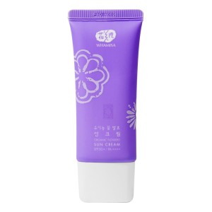 WHAMISA - Sonnenschutz - Organic Flowers Sun Cream SPF50+ PA++++