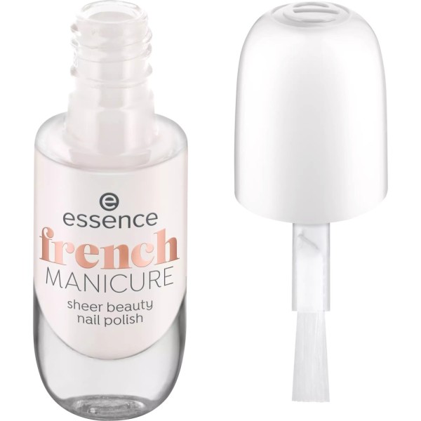 essence - Maniküre - French Manicure Sheer Beauty Nail Polish 02 - rosé on ice
