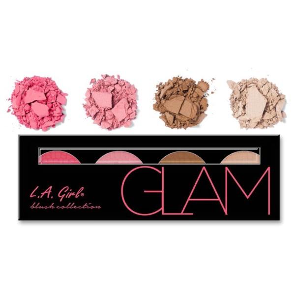 LA Girl - Makeuppalette - Beauty Brick Blush Collection - Glam
