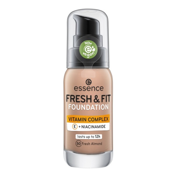 essence - Fondazione - FRESH & FIT FOUNDATION - 50 fresh almond