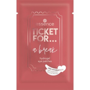 essence - TICKET FOR... a break hydrogel eye patches 01 - Take Time To Do What You Love!