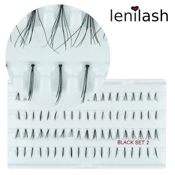 lenilash - False Eyelashes Set black 2