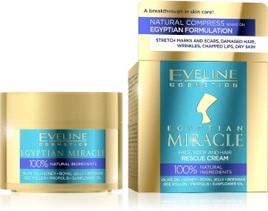 Eveline Cosmetics - Egyptian Miracle Face, Body And Hair Rescue Cream 40Ml
