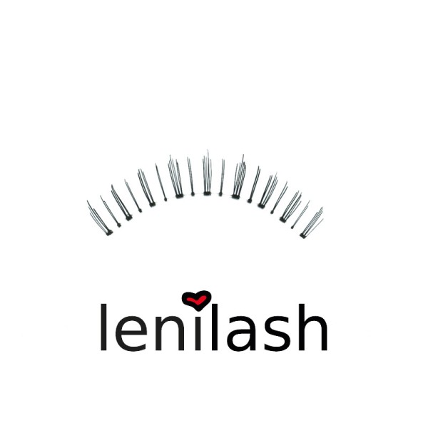 lenilash - Ciglia finte - Capelli umani - 108
