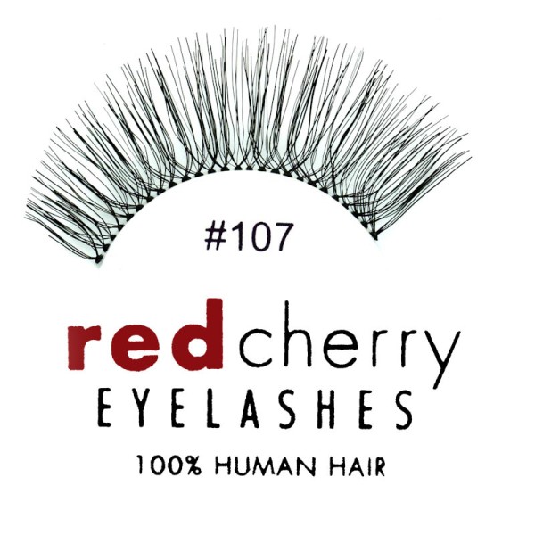 Red Cherry - False Eyelashes No. 107 Frankie - Human Hair