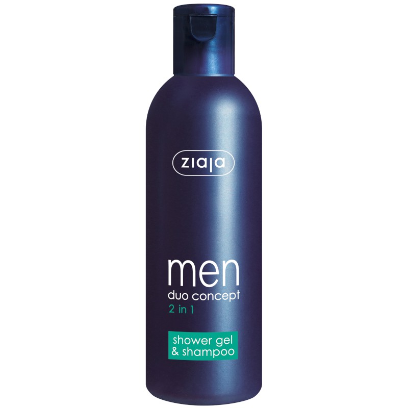Ziaja - Men 2 in 1 Shower Gel + Shampoo | Shower and Bath | Skin Care |  Care 