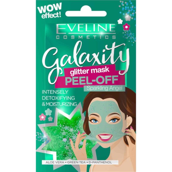 Eveline Cosmetics - Gesichtsmaske - Galaxity Glitter Mask Peel-Off Sparkling Angel