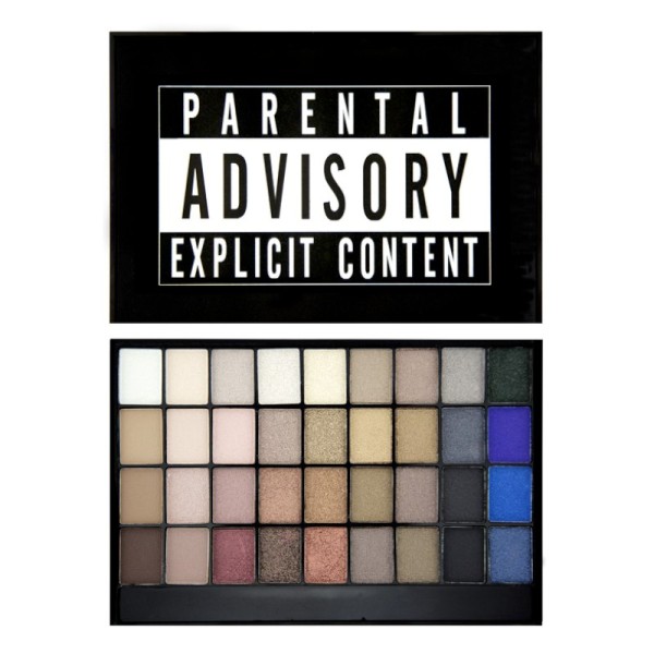 I Heart Makeup - Eyeshadow Palette - Slogan Range - Explicit Content