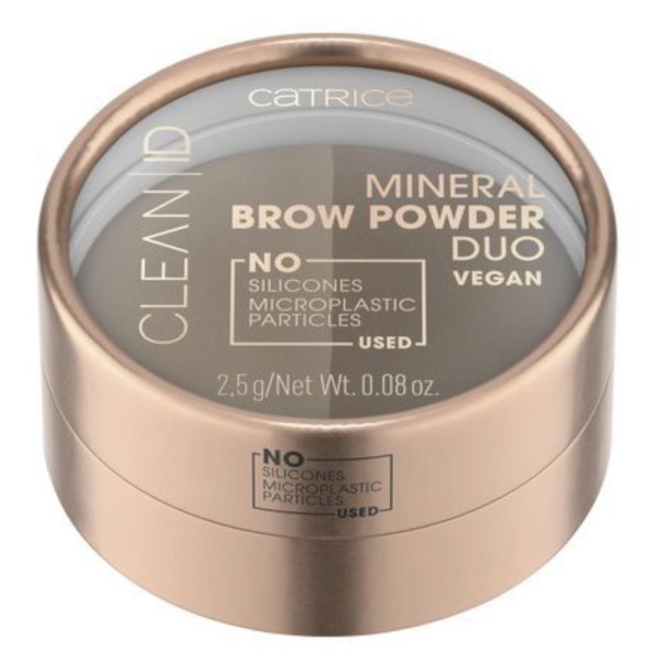 Catrice - Clean ID Mineral Brow Powder Duo - 010 Light To Medium