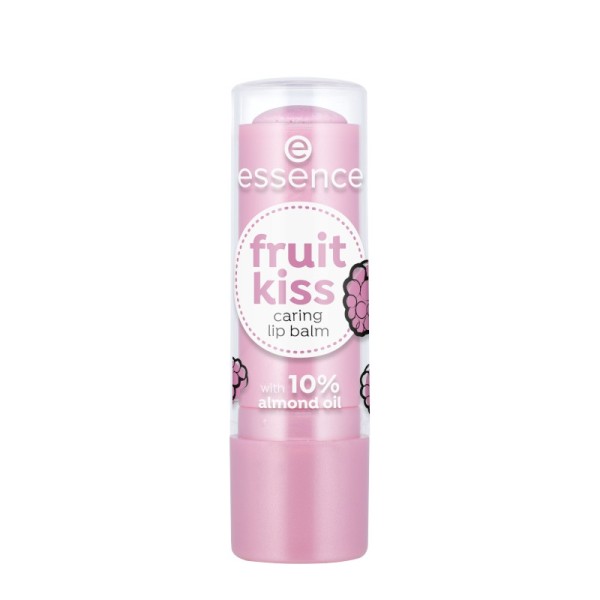 essence - Balsamo per le labbra - fruit kiss caring lip balm 01 - Raspberry Dream