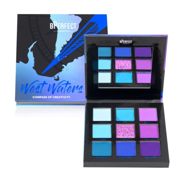 Bperfect - Eyeshadow - Compass Of Creativity - West Waters