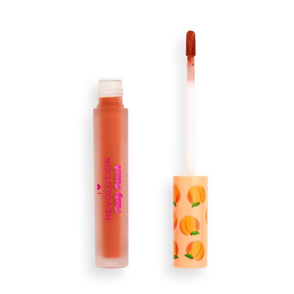 I Heart Revolution - Tasty Peach Soft Peach Liquid Lipstick - Melba
