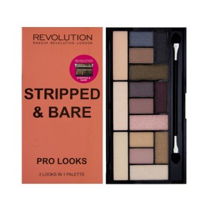 Makeup Revolution - Lidschatten Palette - Pro Looks Palette - Stripped & Bare