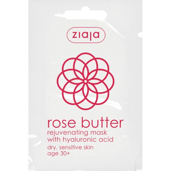 Ziaja - Gesichtsmaske - Rose Butter Rejuvenate Face Mask