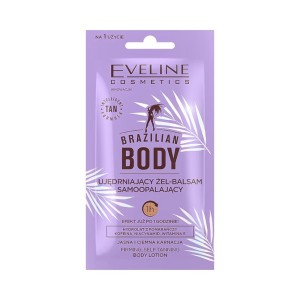 Eveline Cosmetics - Bräunungslotion - BRAZILIAN BODY FIRMING SELF TANNING BODY LOTION 12ML