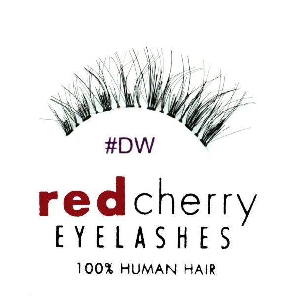 Red Cherry - False Eyelashes No. DW Demi Wispy - Human Hair