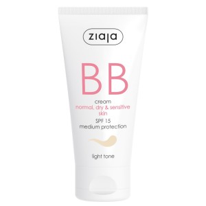 Ziaja - BB Cream - Normal, Dry and Sensitive Skin - Light Tone SPF15
