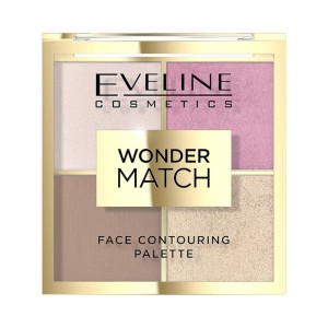 Eveline Cosmetics - Konturpalette - Wonder Match Face Contouring Palette - No.1