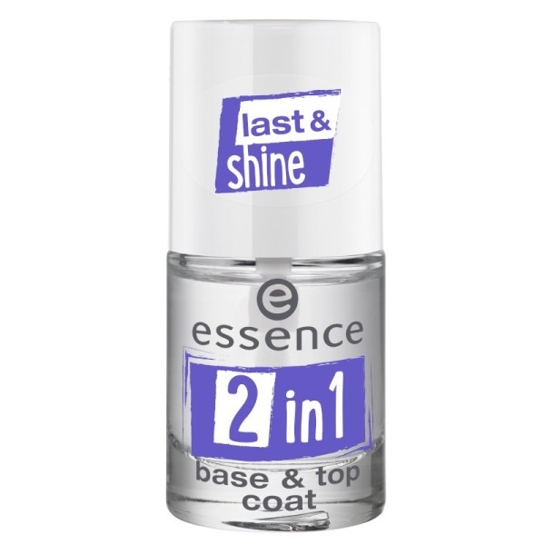 essence - Top Coat - 2in1 base & top coat