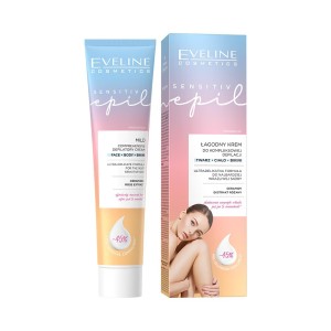 Eveline Cosmetics - Crema depilatoria - Sensitive Epil Ultra Delicate Depilatory Cream - 125 ml