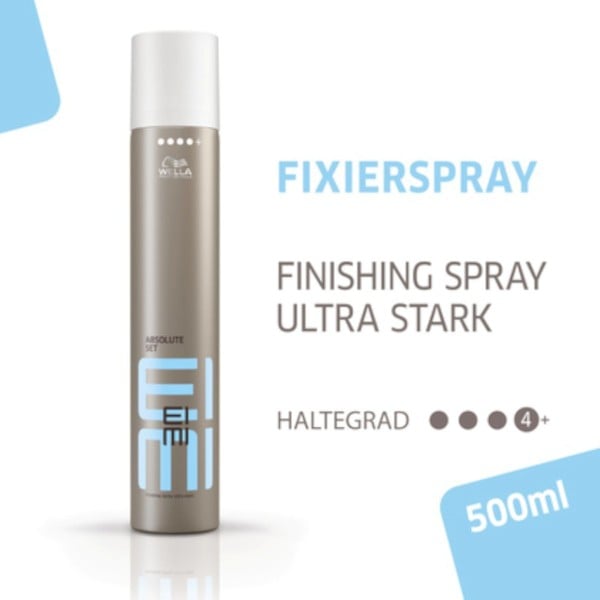 Wella - Hairspray - EIMI - Finishing Spray - Absolute Set - 500ml | Hair  Spray | Hair Styling | Hair 
