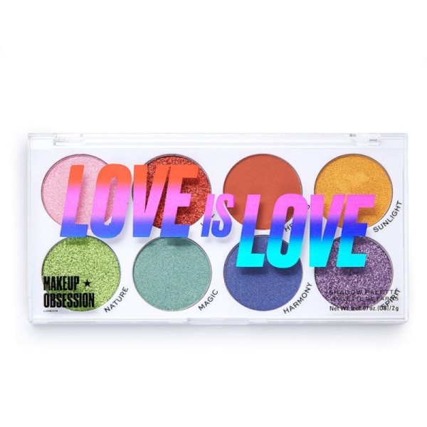 Makeup Obsession - Lidschattenpalette - X Pride Love Is Love