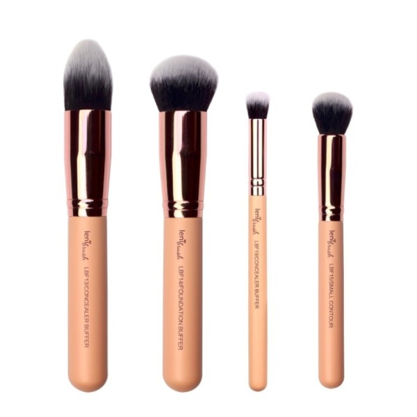 lenibrush - Cosmetic Brush Set - Flawless Face Set - The Nudes Edition