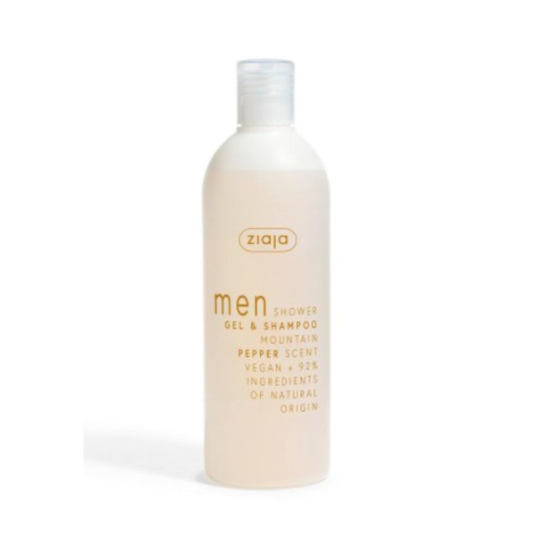 Ziaja - Shampoo - Shower Gel and Shampoo - Mountain Pepper Scent