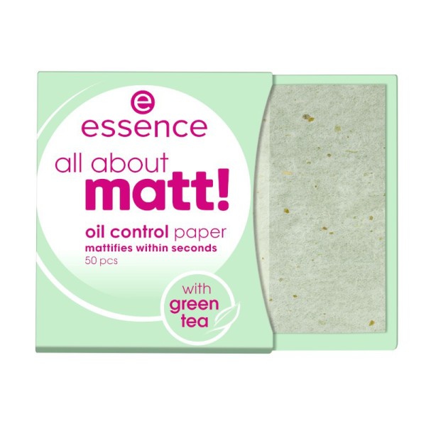 essence - all about matt! oil control paper