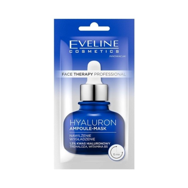 Eveline - Gesichtsmaske - Face Therapy Professional Hyaluron Ampoule-Mask 8Ml