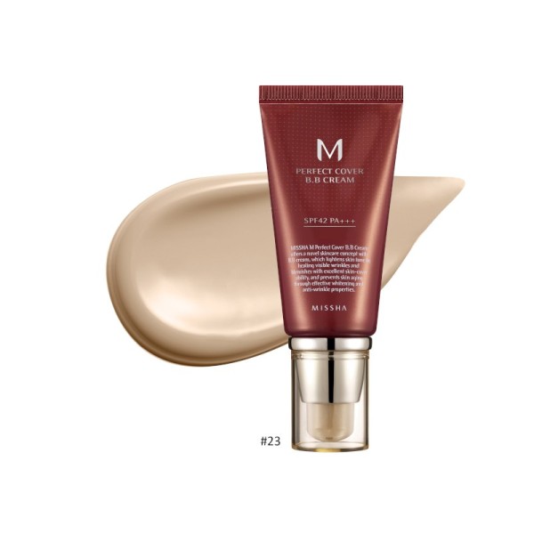 MISSHA - M Perfect Cover BB Cream - SPF42 - No.23/Natural Beige - 50ml