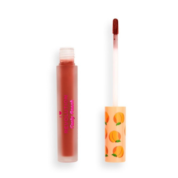 I Heart Revolution - Tasty Peach Soft Peach Liquid Lipstick - Delight